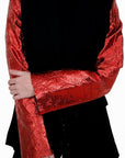 Adele orange blazer