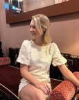 Claire white dress
