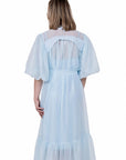 Maxi blue dress