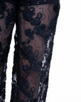 Doorzichtige kant pantalon