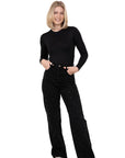 Sparkle black jeans